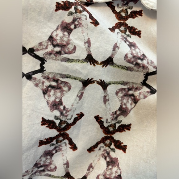 Carolina Herrera Born Free Limited Collection Printed Cotton Shirt Dress - Picture 12 of 12